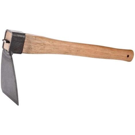 Small garden hoe hand hoe botanical hoe one-handed hoe garden hoe wooden handle hoe garden tool, wooden handle flat mouth (1/3)