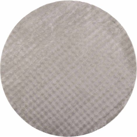 Maison Exclusive - Bereichsteppiche Rund SIROLO Sand Ø 120 CM Pol