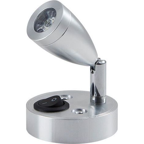 12V LED Spot Lampe de Lecture Interrupteur Réglable Lumière Chaude pour Camping Car Van Bateau Led Lumière Intérieure (1 PCS) (1/4)