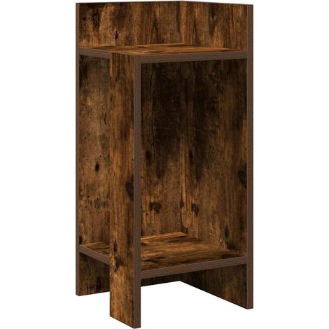 Maison Exclusive - Beistelltisch mit Ablage Räuchereiche 25,5x27x
