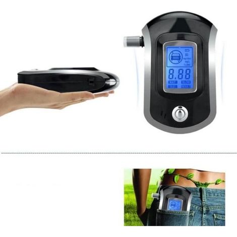 Professional Mini Digital Police Breath écran LCD Alkohol alcool testeur ivressomètre AT6000 Bafometro Alcoholimetr (1/3)