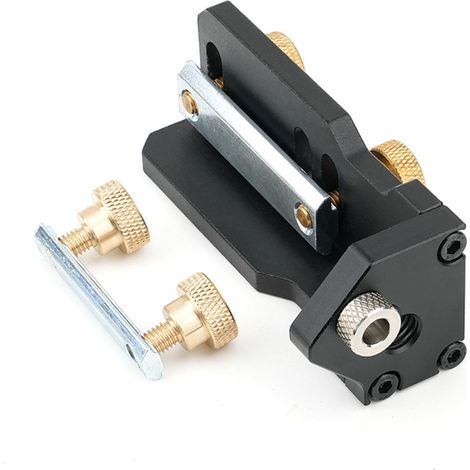 Bohrschablone für Aluminiumprofile, multifunktionales Gewindewerkzeug, tragbar und präzise für manuelle Arbeiten (1/4)