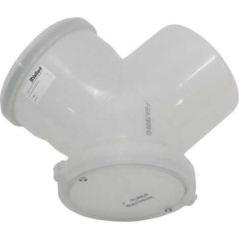 Vaillant Curva a 87 gradi DN 160 PP con apertura di ispezione, 0020095554