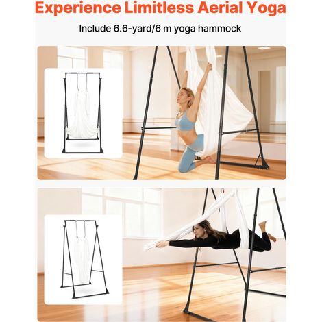 Structure Balançoire pour Yoga Aérien avec Hamac de 6 m (1/5)