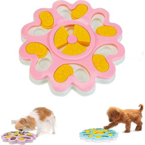 Jouets pour chiens, distributeurs de croquettes ludiques, jeux de dressage pour chiens, distributeurs de croquettes à alimentation lente, gamelles - (1/3)