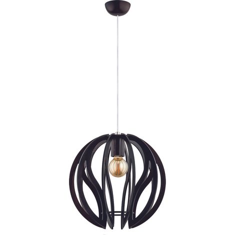 Suspension rustique bois métal BLADE Alfa E27 Ø38,5 (1/2)