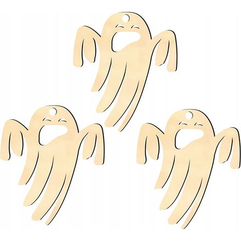Decorazione pendente in legno HALLOWEEN H16 3 pz. (1/3)
