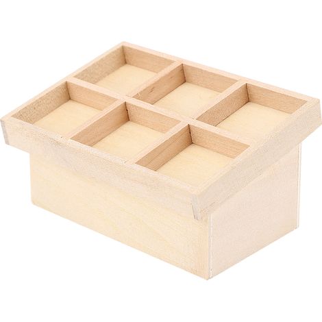 Étagère à fruits miniature pour maison de poupée à l'échelle 1:12 - Meubles et accessoires de décoration (1/5)