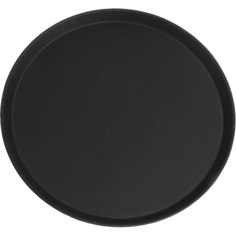 Plateau de service rond fibre de verre antidérapant Camtread noir 40,5 cm - CAMBRO (1/5)