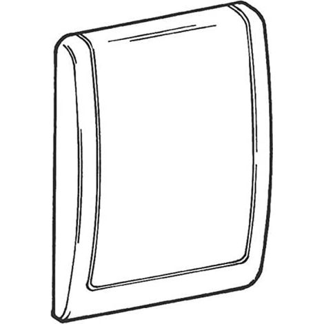 Grohe 43177SH0 Piastra di Azionamento per Cassette di Risciacquo, ad Incasso, Bianco (1/2)