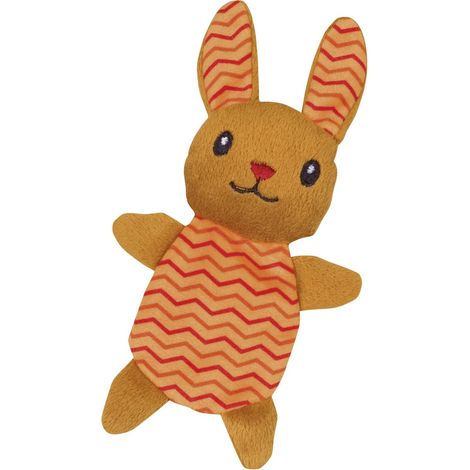 Nobby® Katzen Plüsch Hase mit Catnip orange 17 cm