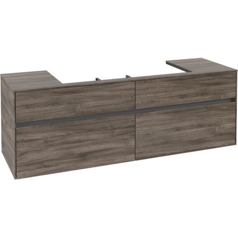 Villeroy & Boch Collaro Waschbeckenunterschrank, 4 Auszüge, (1/2)