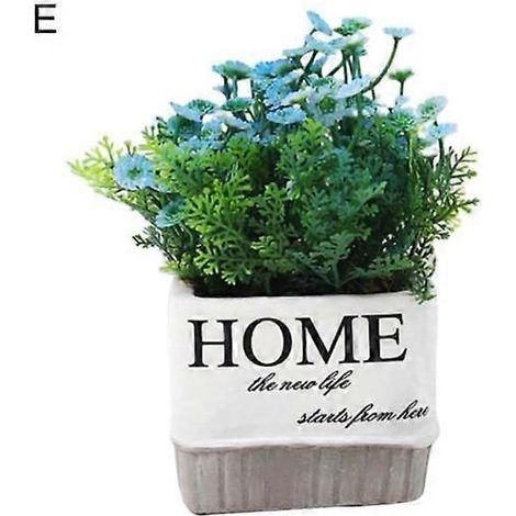 Fleurs de lavande artificielles en gypsophile en plastique pour jardin, table et décoration intérieureE (1/5)