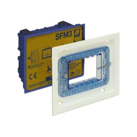 Scatola Da Incasso Placche Vera Murat.3M ( AVE cod. SFM3 )
