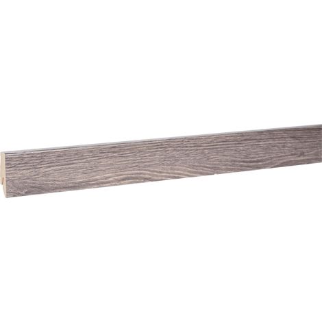 Classen Clip-Sockelleiste 240 x 5,8 x 1,9 cm Ramisco dunkel Sockelleiste (1/2)