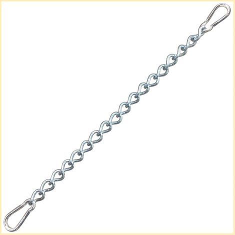Chaîne avec deux mousquetons, fixation de hamac variable jusqu'à 230 kg (chaîne 66 cm) (1/5)
