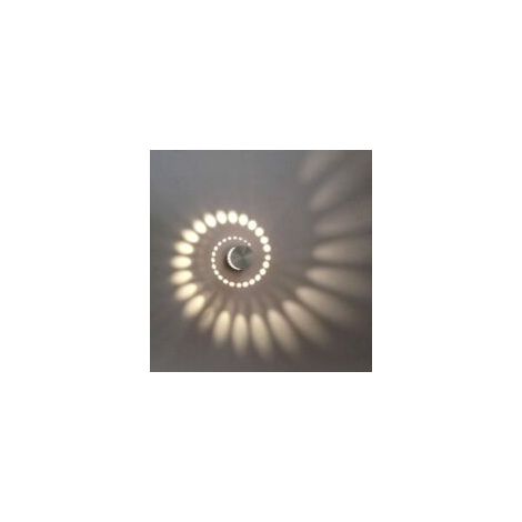 Applique da parete a LED da 3W, applique da parete in alluminio, applique da parete moderna, luce bianca calda - Crezuo