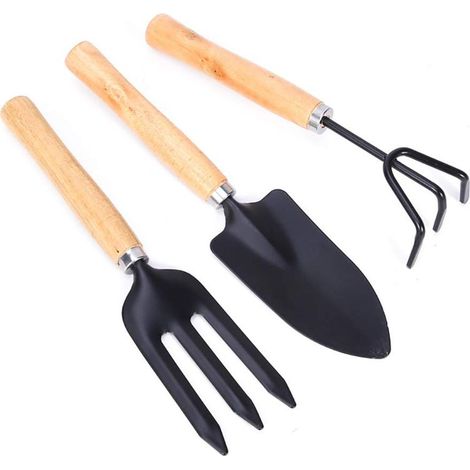 Garden tool parts, gardening tool set, bonsai tools, mini gardening tools for garden pots, plants and seedlings (1/4)