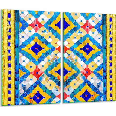 2x 30x52 Mosaik-Schneidebretter aus Glas (1/5)