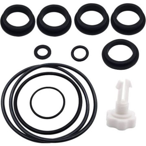 Kit de réparation pour pompe de filtration de piscine pièces détachées pour entretien et réparation du système de filtration 1 kit noir (1/5)