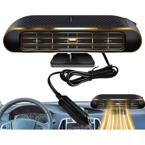 Chauffage de voiture  Chauffage portable 12 V  Convient aux pare-brises de camions, SUV et voitures