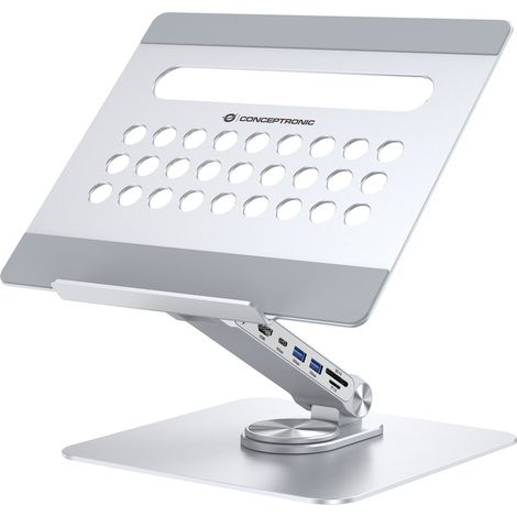 Conceptronic DONN27G supporto per laptop Supporto per computer portatile Argento (1/5)