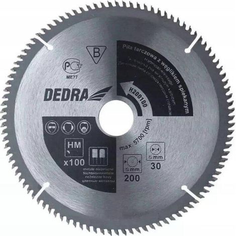 Dedra H500120 Kreissäge 500 mm Hartmetallblatt