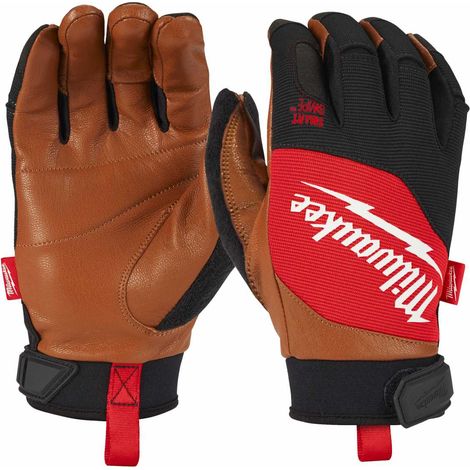 Milwaukee Arbeitshandschuhe Leder Hybrid, Größe 11 (XXL) - 1 Stk. (1/5)