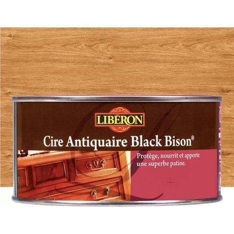 Cire antiquaire Black Bison LIBÉRON Merisier Clair 0,5 L (1/2)