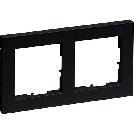 Legrand 2F.RAHMEN SCHWARZ LACKIERT (765382 SEANO) (1/3)