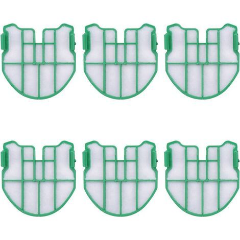 Filtres de Protection de Moteur 6 Pièces Adaptés Aux Pièces D'Aspirateur à Batterie Kobold VB100 FP100 (1/4)