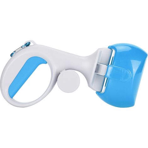 Sélecteur de toilettes pour animaux de compagnie, merde de chien et de chat avec matériaux à haute résistance et ressorts durables, petit bleu (1/5)