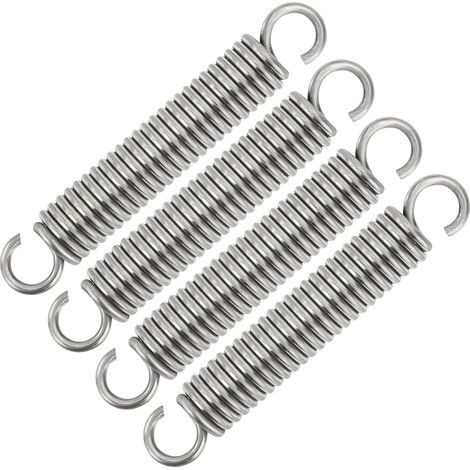 Ressort de Traction 70mm Ressorts de Tension avec Crochets Ressorts en Acier Inoxydable Diamètre du Fil 2,0 mm Diamètre Extérieur 12mm Force 12,3KG 4 Pièces (1/5)
