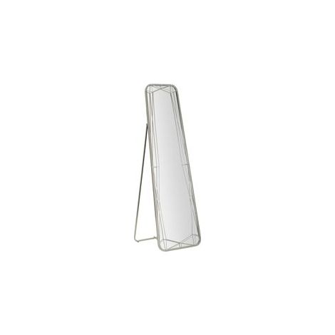 Miroir sur sol argenté cm 46x2-54x153 (dimensions du miroir cm 43x150) (1/5)