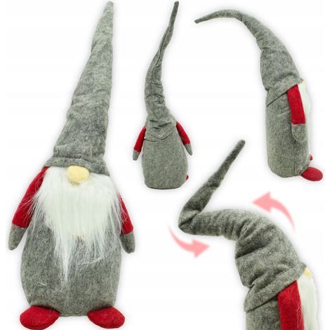 Weihnachtsgnoll, Zwerg, Weihnachtsmannfigur, Weihnachtsdekoration für Zuhause (1/5)