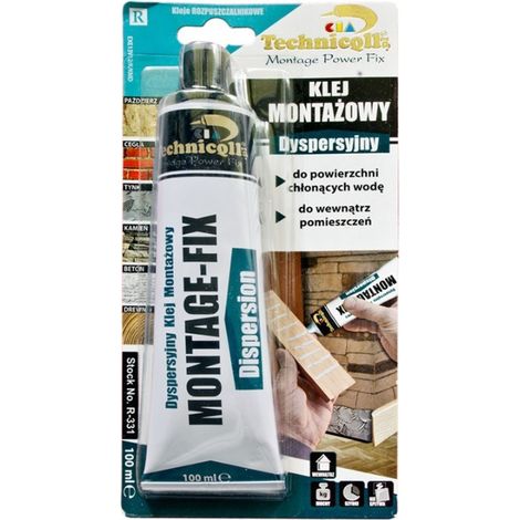 Colle technicqll montage 100ml blanche imperméable