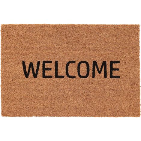 Esschert Design Kokosmatte Welcome 60 cm (1/3)