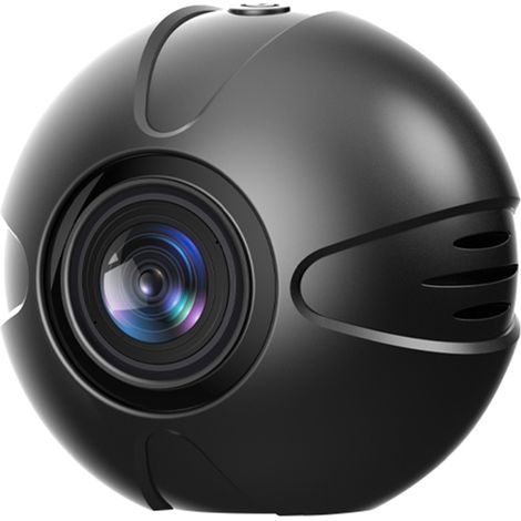Mini caméra de surveillance sans fil 1080p, caméra WiFi intelligente avec batterie intégrée, vision nocturne et détection de mouvement, idéale pour la maison et le bureau. Support de fixation inclus. (1/4)