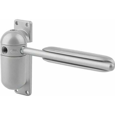 Muelle ajustable de superficie para cierrapuertas automático (gris) (1/5)