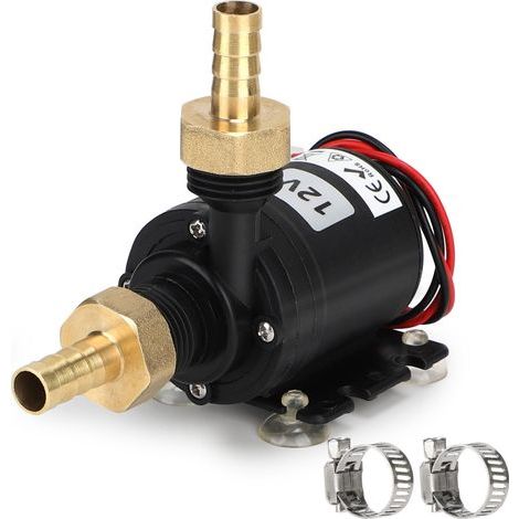 Pompe à Eau Vide Cave DC 12V 800L/H 19W Immergée Pour Piscine, Cave, Étang, Système de Circulation d'Eau (1/5)