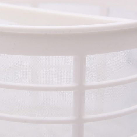 Panier de pompe de piscine SPX1082CA amélioré pour modèles d'écumoire Hayward - Boîtier robuste - 40 mailles - Plastique ABS blanc - 17,1 x 12,7 cm (1/5)
