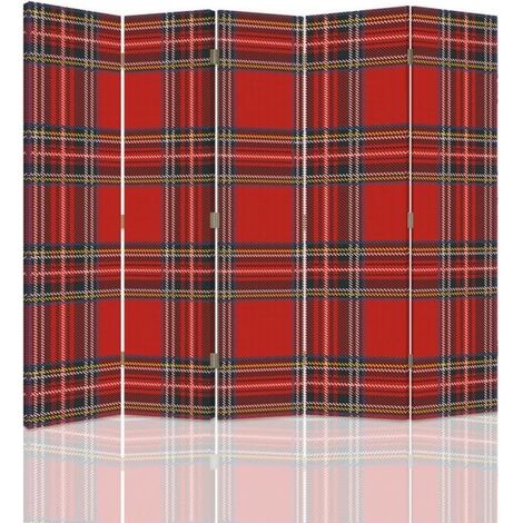 Paravento bilaterale, A scacchi - 180x170 (1/5)