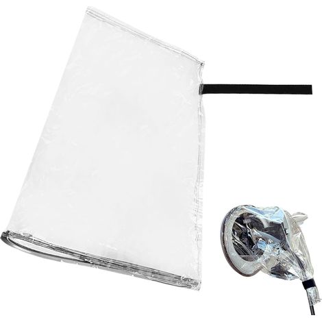 Protection contre la pluie pour bornes de recharge de véhicules électriques, couvercle de protection transparent, résistant aux intempéries, bandes magnétiques, installation facile, pour stations de r (1/5)