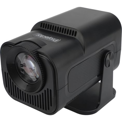 Mini projecteur rotatif à 180°, Wi-Fi double bande 2,4 GHz/5 GHz, portable et sans fil, pour home cinéma et projections en extérieur (prise UE). (1/5)