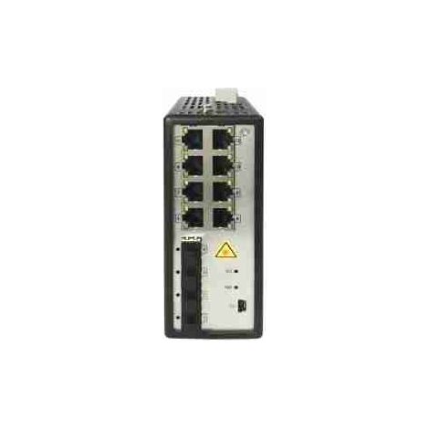HIKVISION – DS-3T3512P – INDUSTRIE-GIGABIT-L3-DIN + UPLINK-GIGABIT-SFP-VERWALTUNG