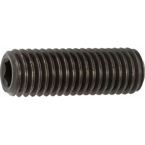 200 Vis Sans tête hexagonal creuse Bout Plat DIN913 acier Brut - diamètre 3,0 mm - Longueur 6 mm mm - Diamètre 3 mm