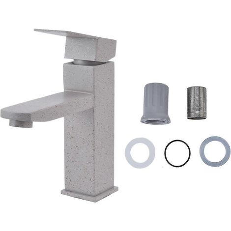Robinet moderne noir mat, robinet de salle de bain sans plomb à installation rapide, robinet mitigeur pour lavabo à 1 ou 3 trous. (1/5)