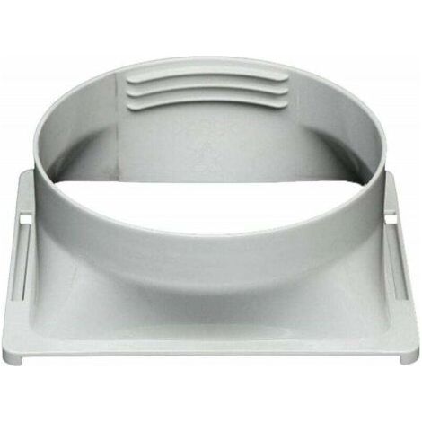 Abluftschlauchadapter für mobile Klimageräte – Kompatibel mit 15-cm-Geräten – Material: ABS – Abmessungen: 18 x 15 x 6,3 cm (1/5)