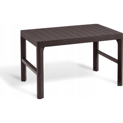Keter Lyon 2in1 Gartentisch 116 x 66 cm, braun