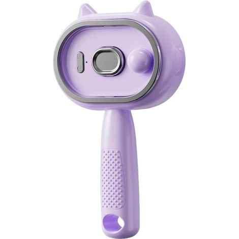 Brosse à cheveux en plastique avec système de brume d'huile autonettoyante Rechargeable pour batterie, poils antistatiques, élimine les nœuds, réduit la douleur, convient pour un usage quotidien (1/5)